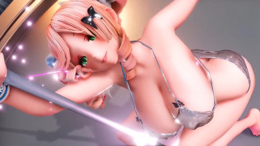 MMD碧蓝航线火奴鲁鲁性感钢管舞